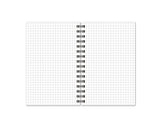 Notebook with Graph Paper, Grid Paper, Notebook with Pen